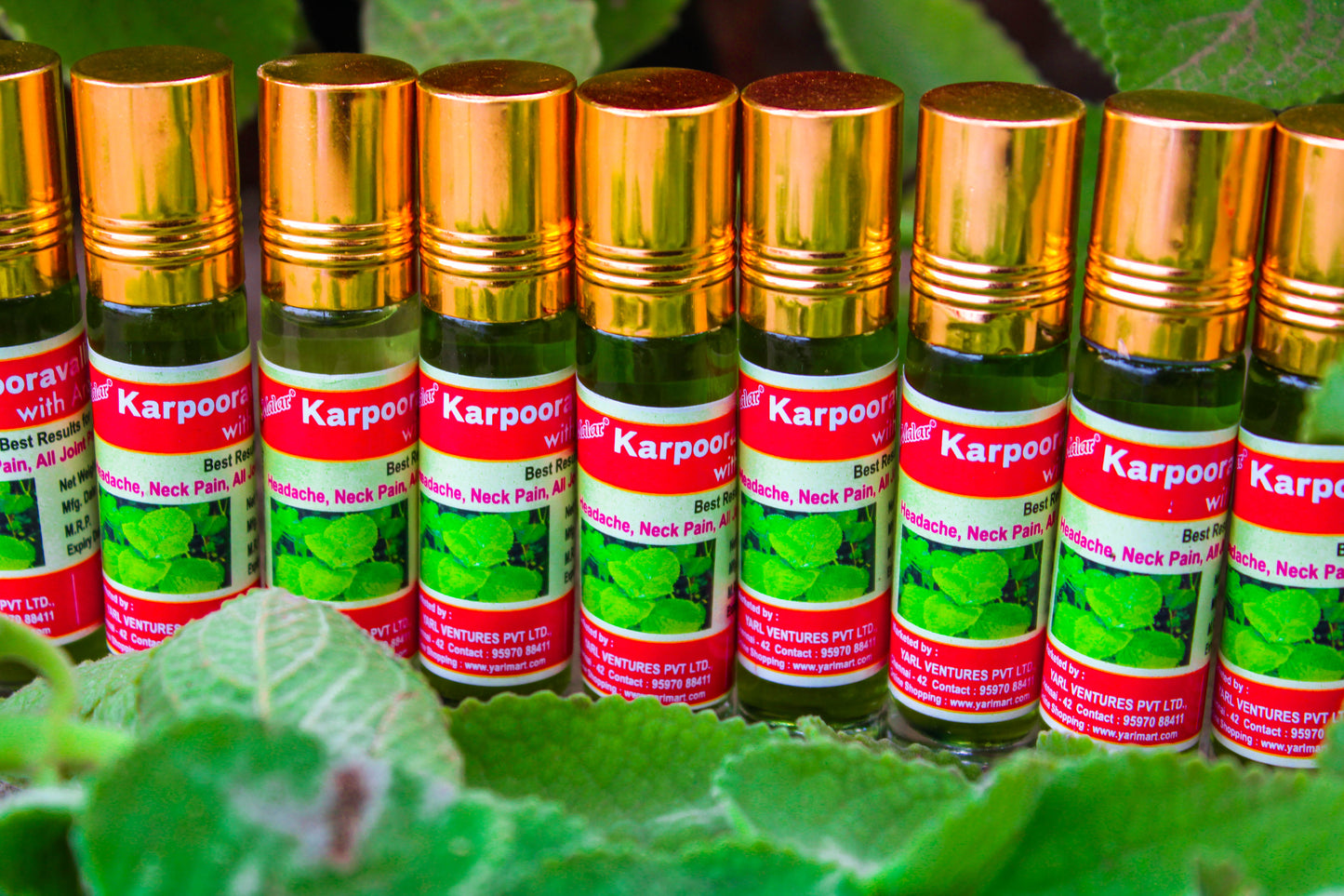 Karpooravalli Pain Balm With Aroma Oil