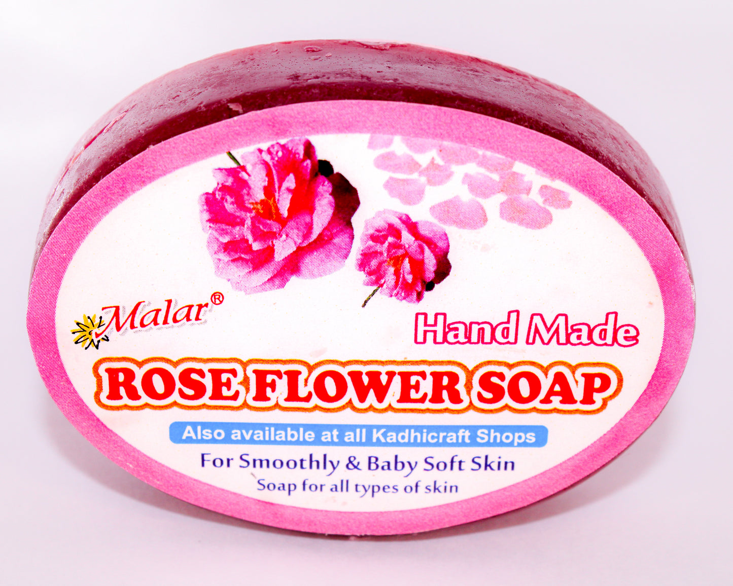 Rose flower soap (pack of 2)