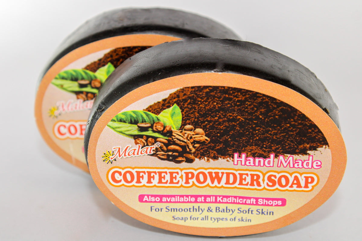 Poder Soaps Coffee soap (pack of 2) – Malar Herbals