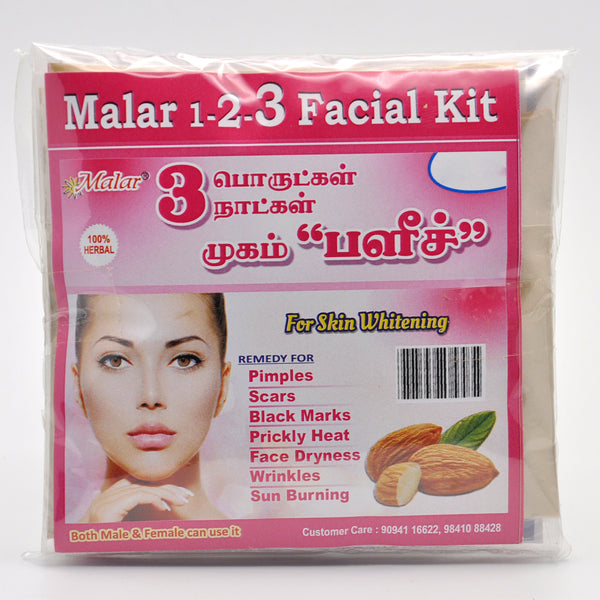 1-2-3 Facial kit set (pack of 4)